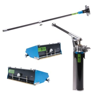 10" & 12" Drywall Flat Finishing Boxes with Handle & Pump O589768