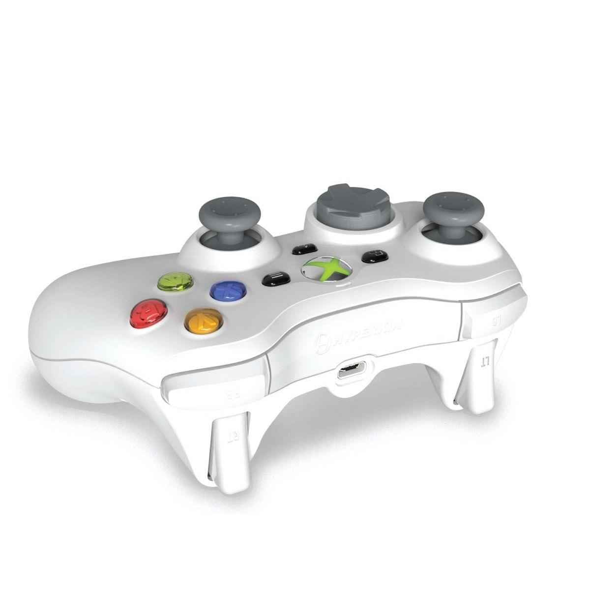 White Wired Gaming Controller with 3.5MM Audio Jack Z643