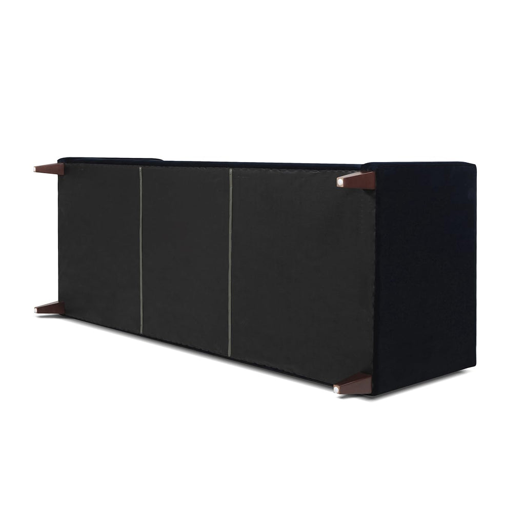 Dark Navy Blue Performance Velvet Tufted Sofa X998353