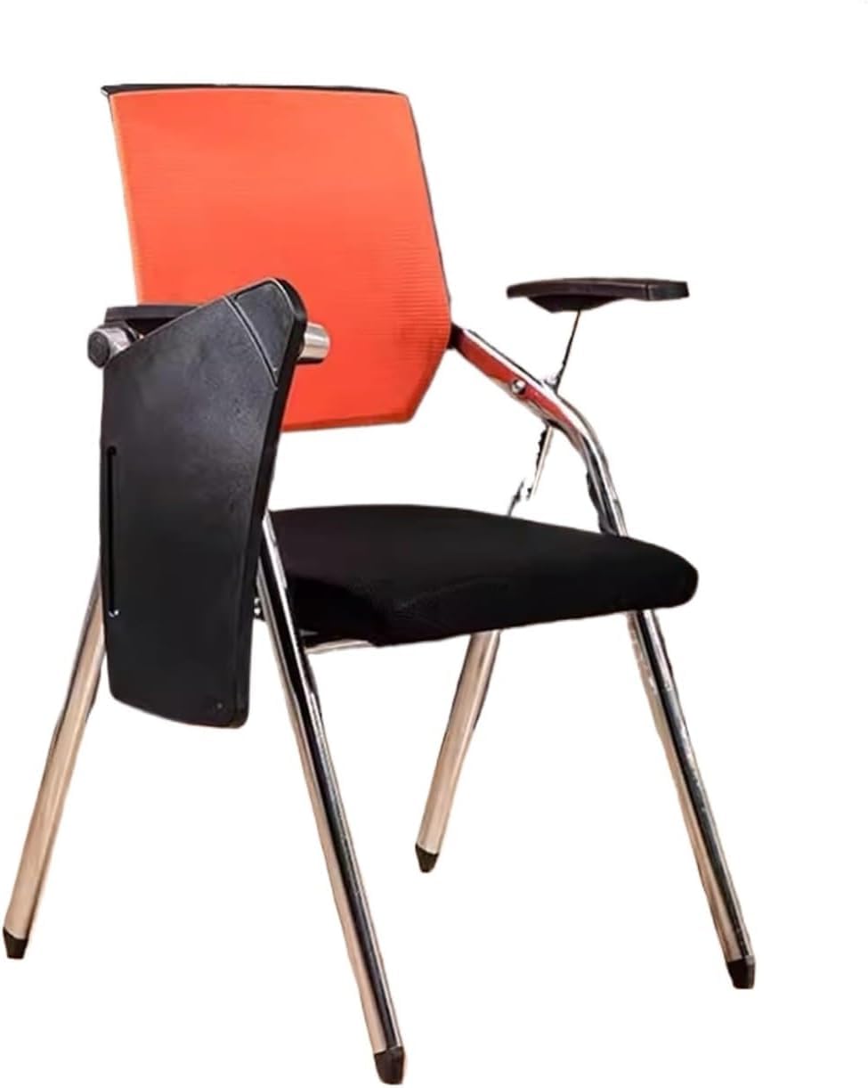 Folding Chair with Retractable Writing Desk Y487671