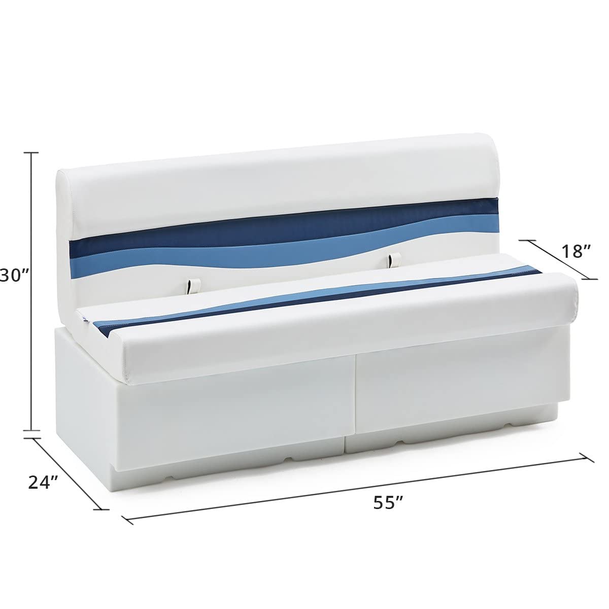 Pontoon Boat Seat Bench and Base W407