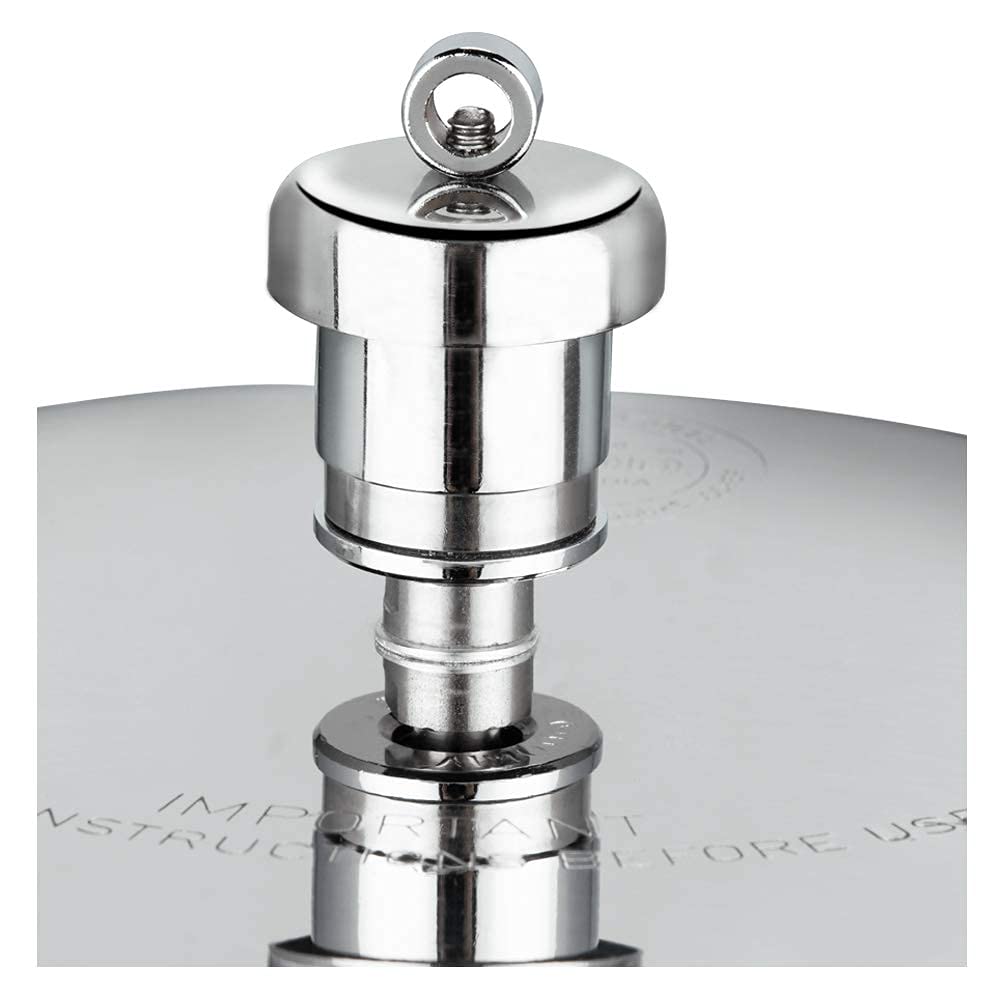 Stainless Steel Pressure Cooker, Outer Lid, 3 Litre U517