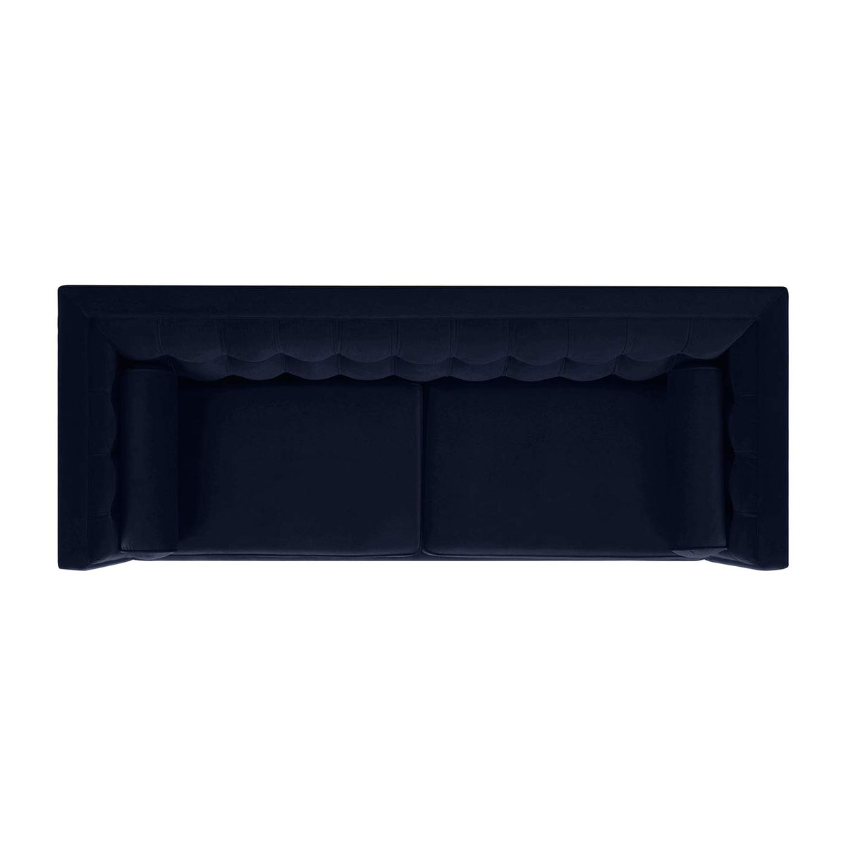 Dark Navy Blue Performance Velvet Tufted Sofa X998353