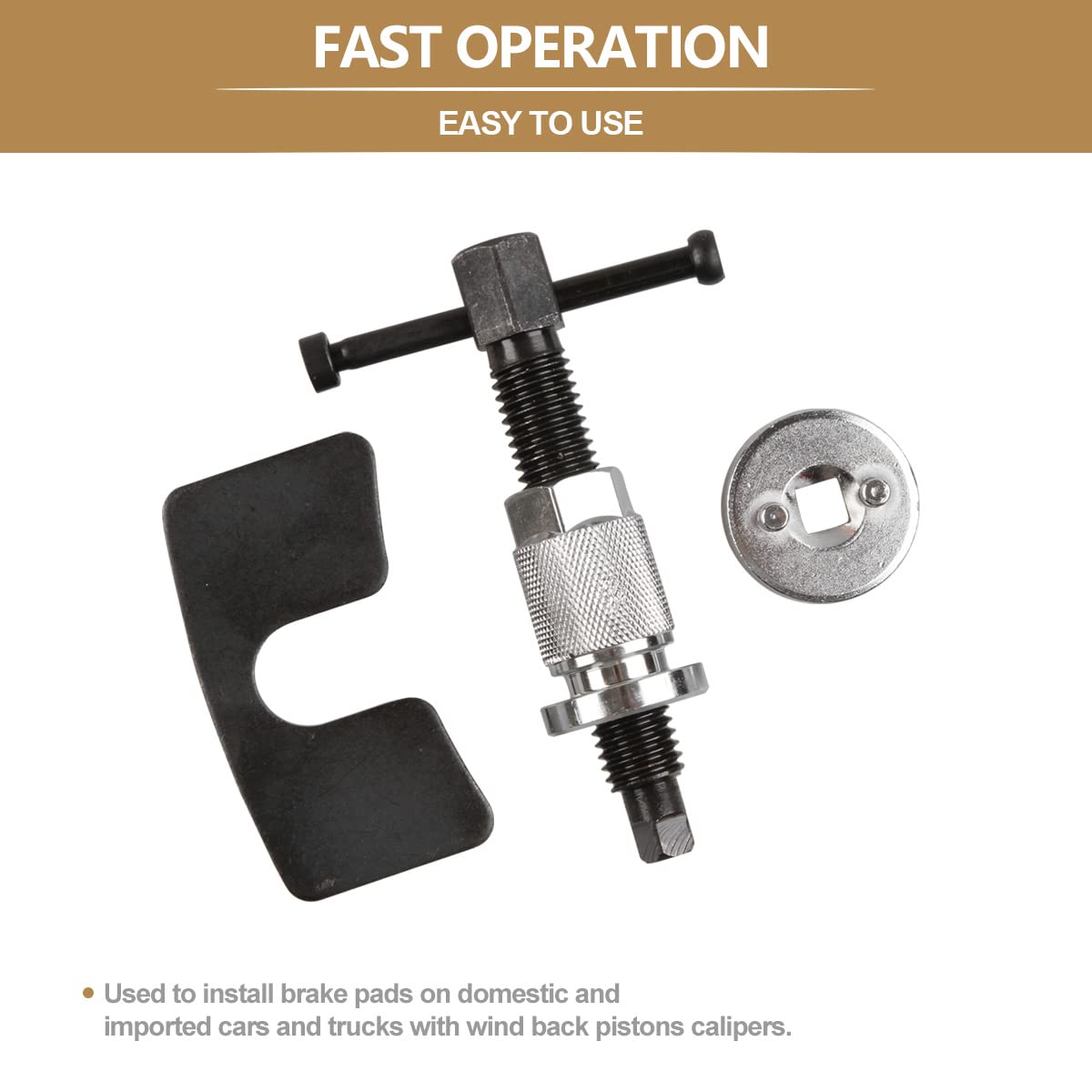 Disc Brake Caliper Piston Rewind Tool Set B103