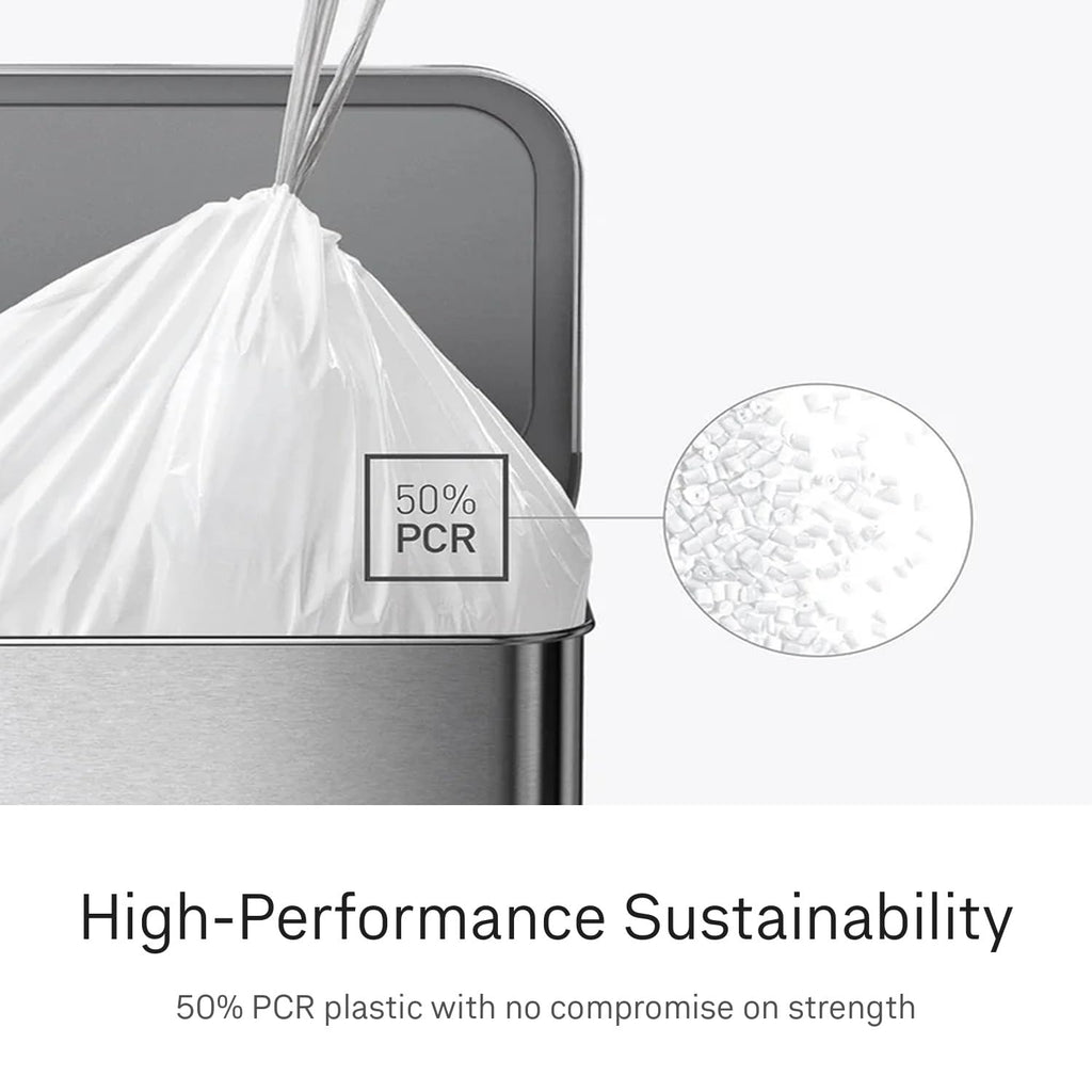 90 Count Drawstring Kitchen Trash Bags Q4212