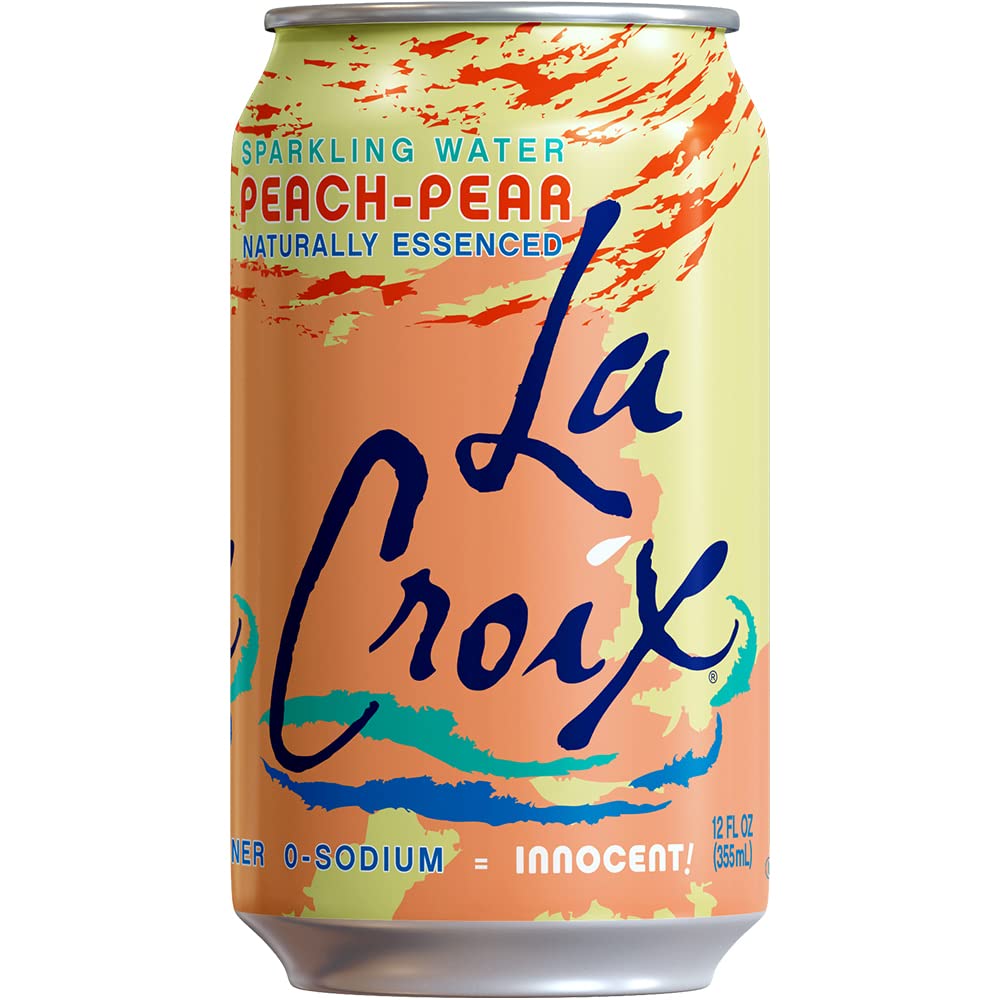 Sparkling Water Peach Pear 8 Pack 12 Fl Oz J189944