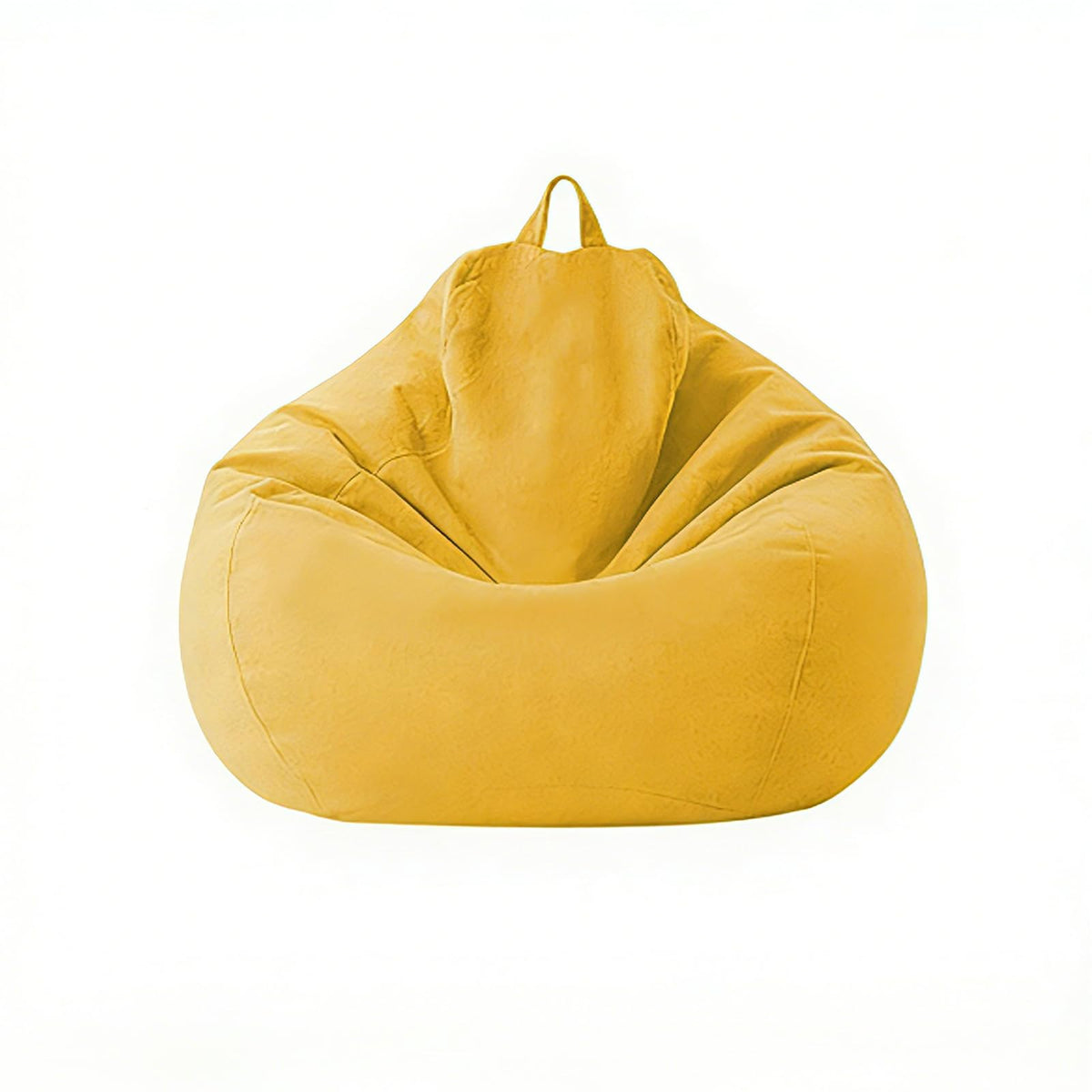 Yellow XL Bean Bag Chair Cover J718494