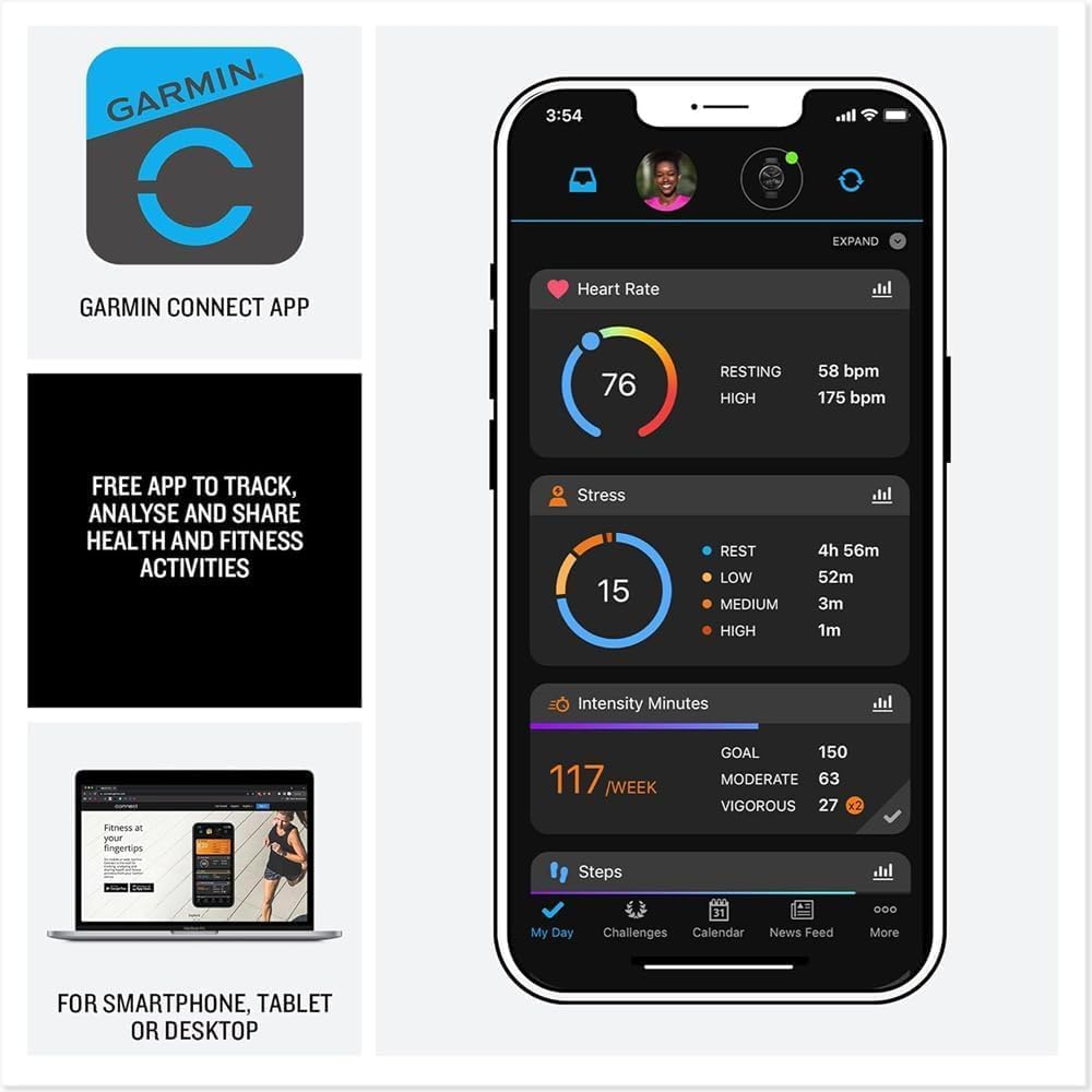 Health and Fitness GPS Smartwatch AMOLED Display I4211