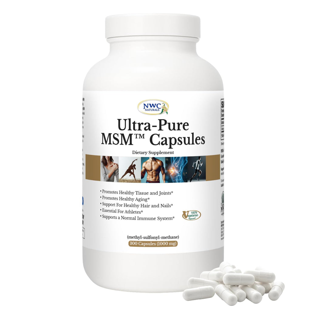MSM Capsules 1000 mg 300 Count O950