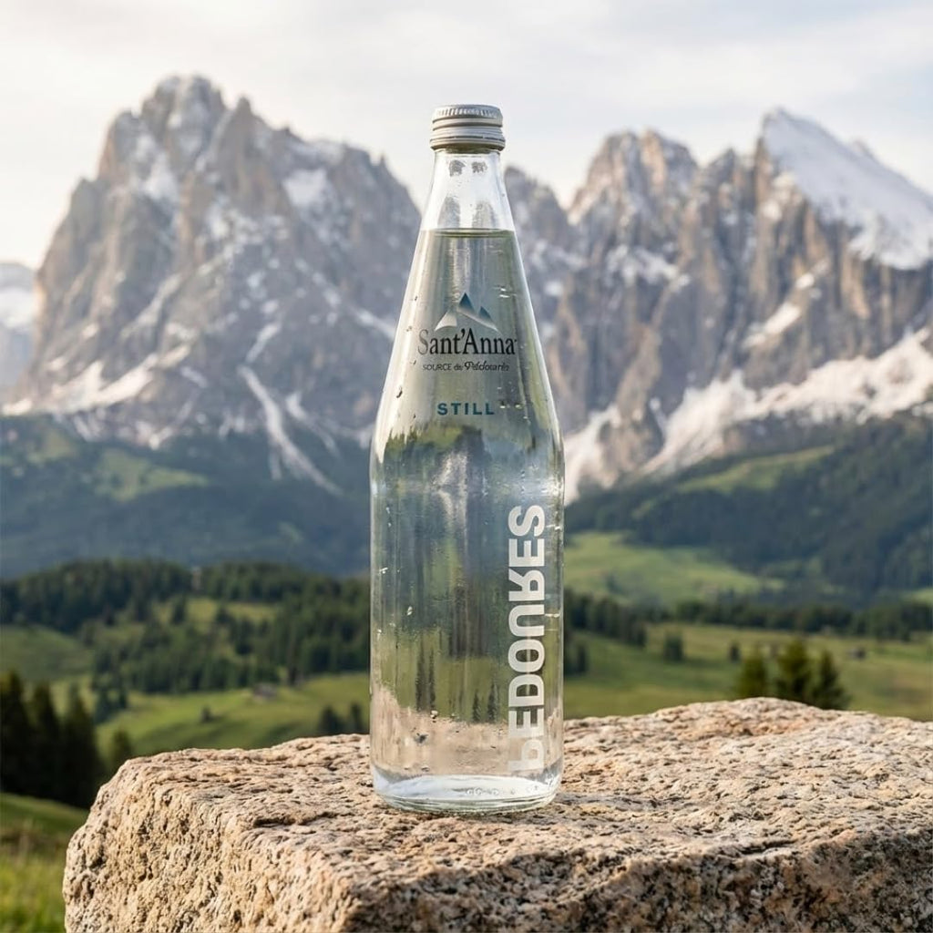 Natural Mineral Water Still Glass Bottles 12 Pack B339387