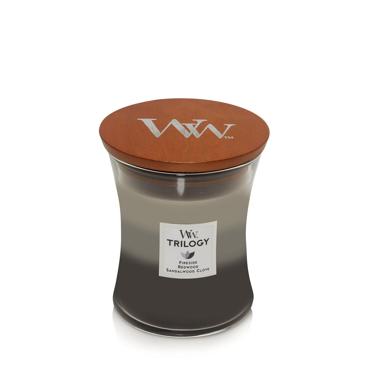 Scented Candle, 16oz Soy Blend Wax Wood Wick H456