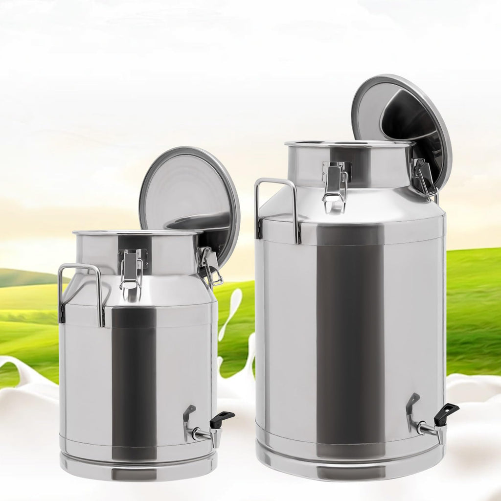 304 Stainless Steel Milk Can with Sealed Lid U315