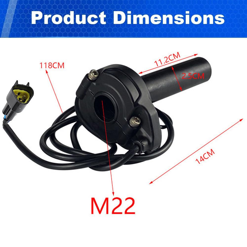 Electric Dirt Bike Twist Throttle W753