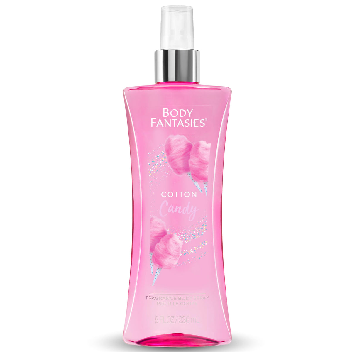 Cotton Candy Pink Vanilla Body Spray 8 Fluid Ounce 2-Pack V57663