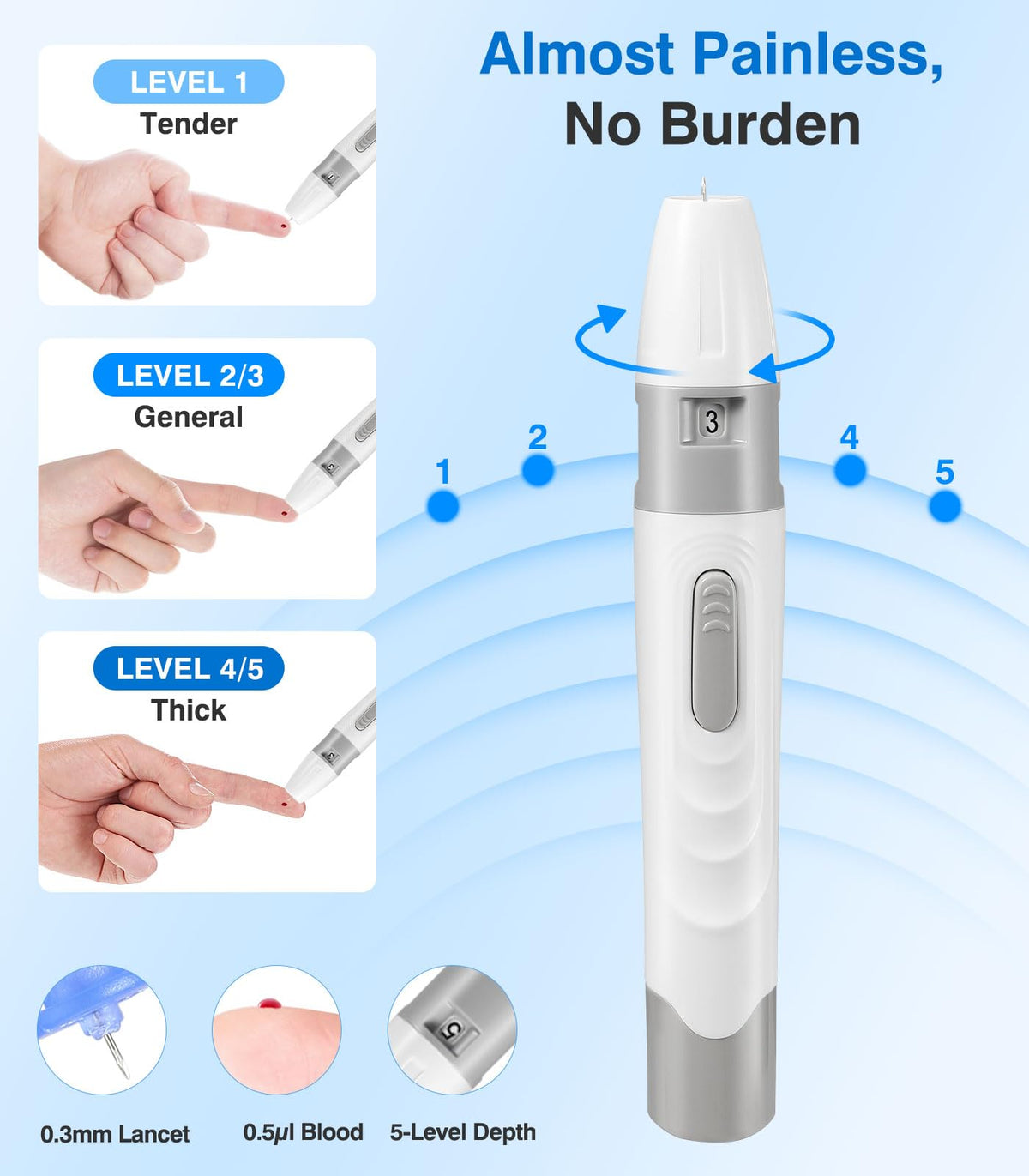 Blood Glucose Monitoring System, 100 Test Strips C2730