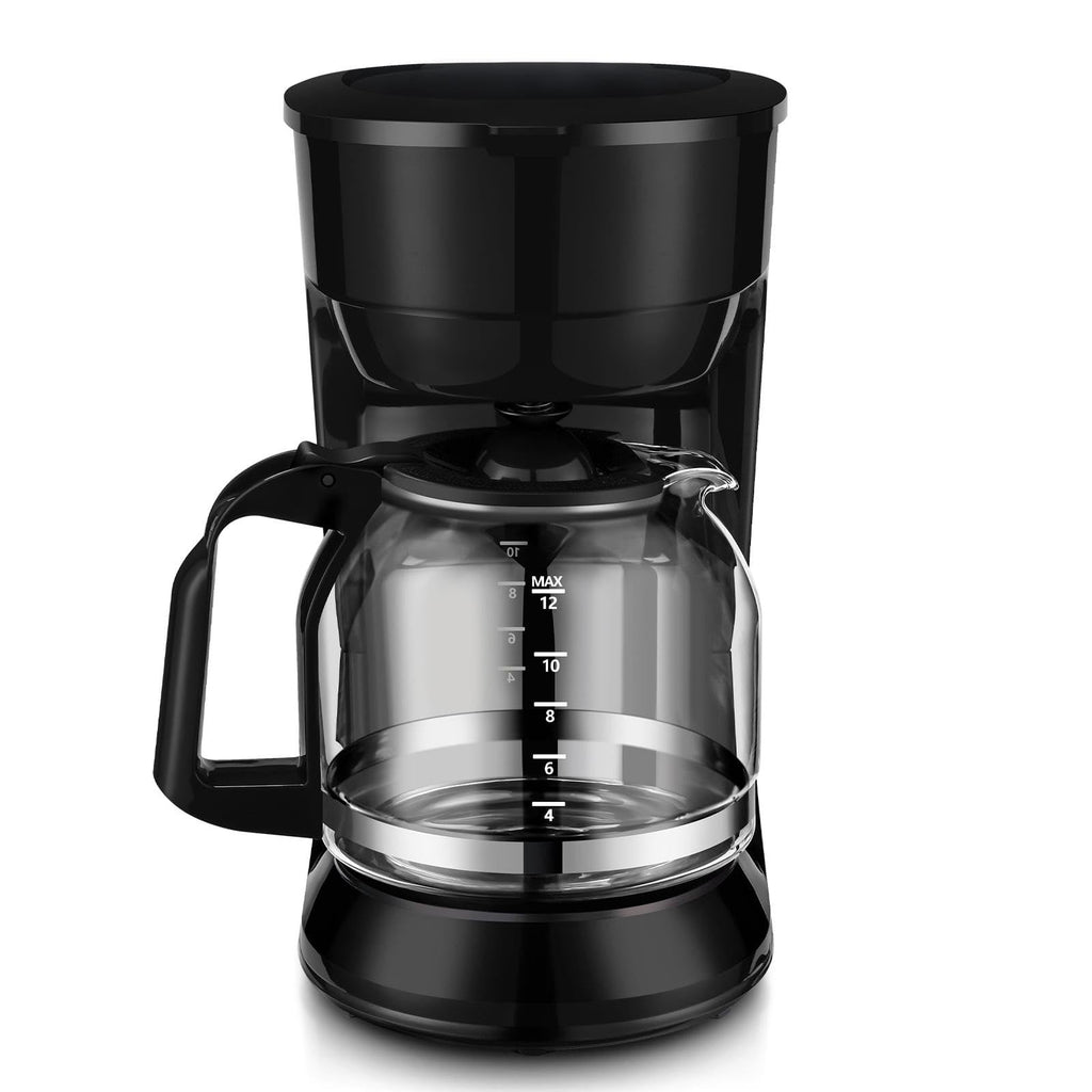 Black 12-cup programmable drip coffee maker B516976
