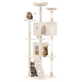 70 Inches Multi-Level Cat Tree with Scratching Posts W502