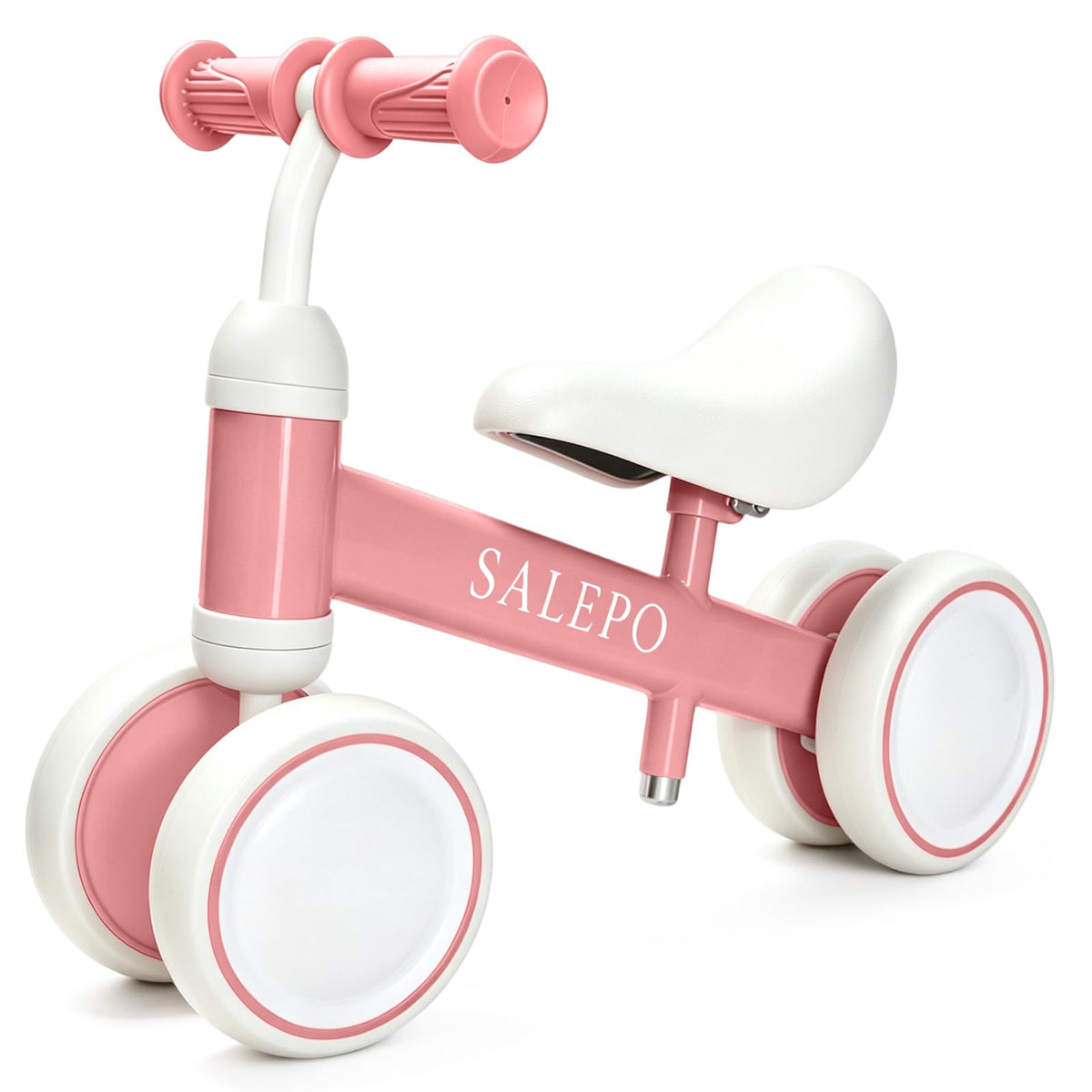 12-36 Month Baby Balance Bike with 4 Wheels & Soft Seat O971