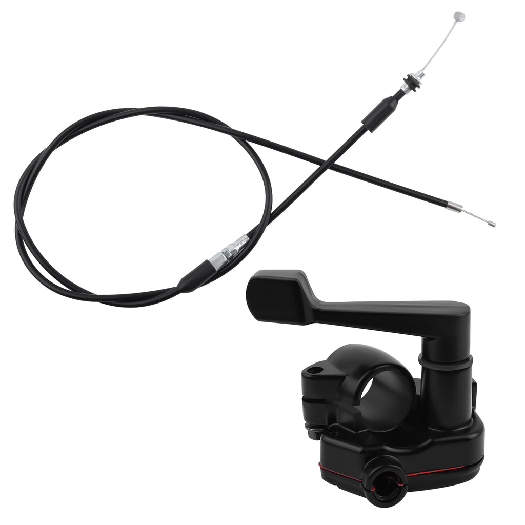 22mm Thumb Throttle Kit with Cable Aluminum Motorcycle ATV L919235