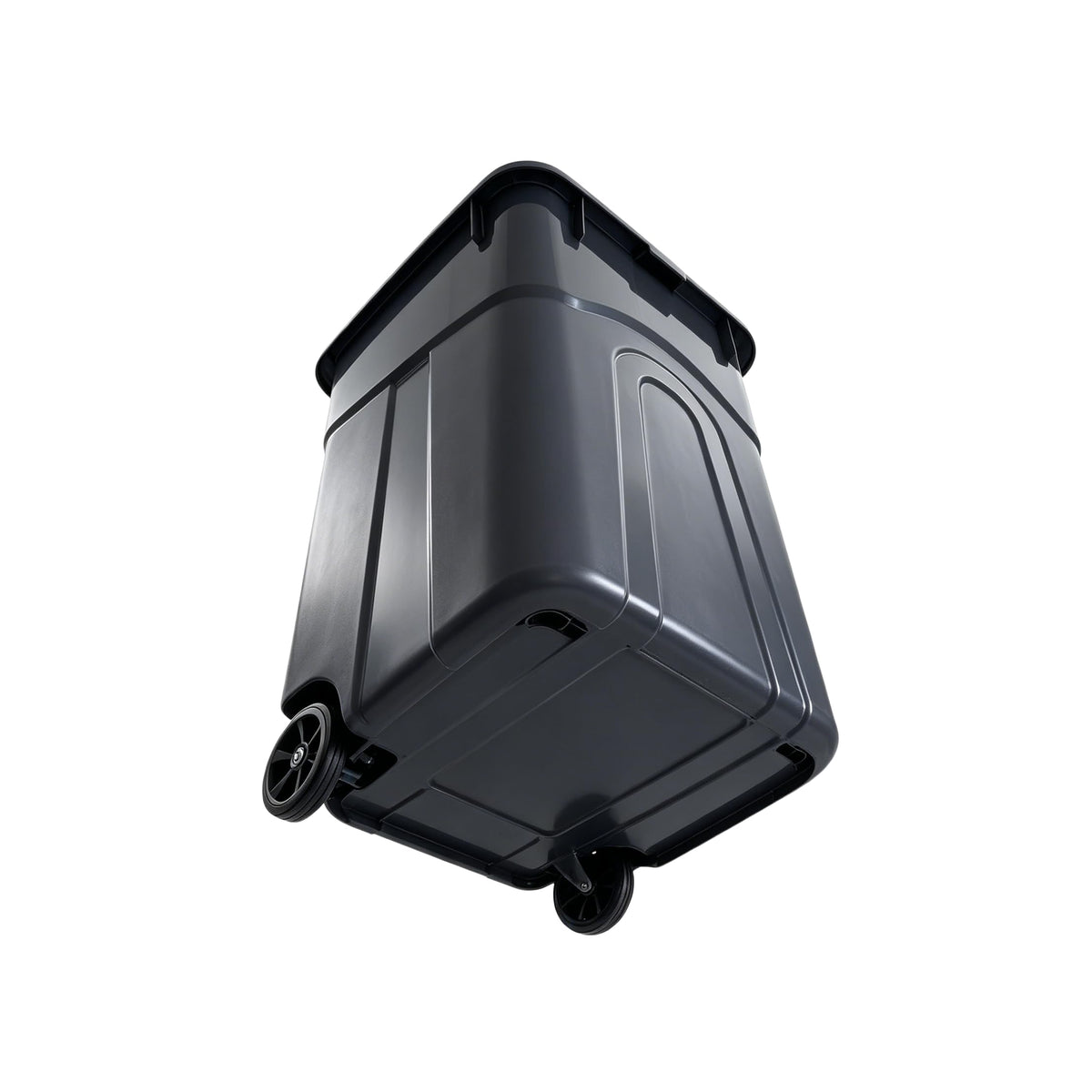 32 Gallon Wheeled Plastic Trash Can with Lid Z72131