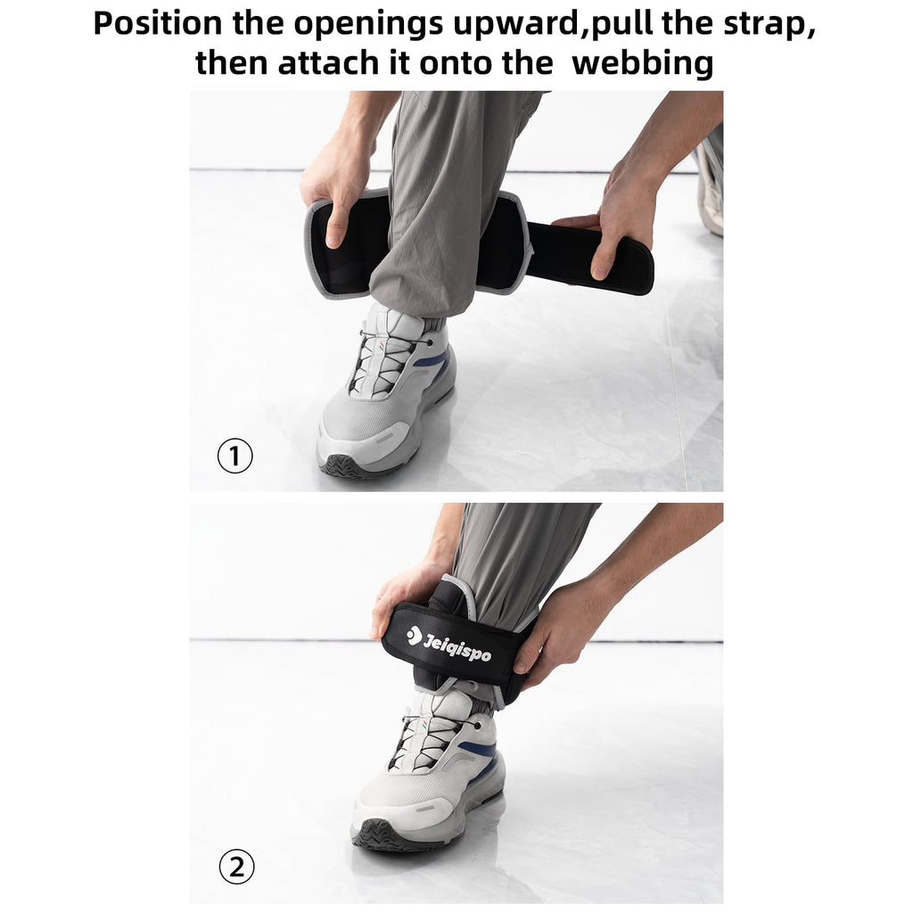 Adjustable Ankle Weights 1 Pair Removable Weight P70851