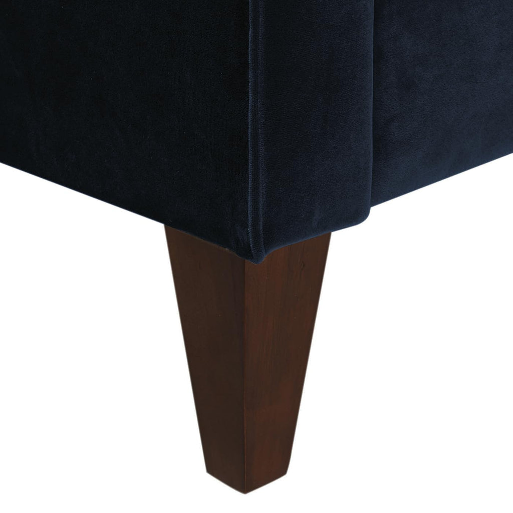 Dark Navy Blue Performance Velvet Tufted Sofa X998353