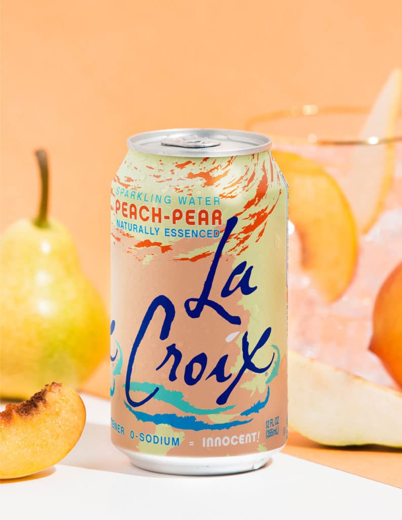 Sparkling Water Peach Pear 8 Pack 12 Fl Oz J189944