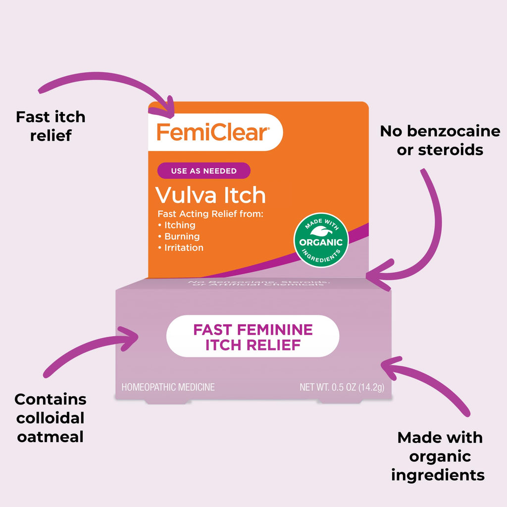 Vulva Itch Relief Ointment 0.5 Oz J789