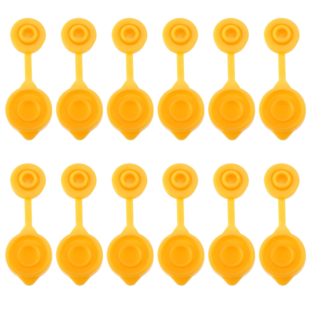 Yellow Plastic Gas Can Vent Caps G5954