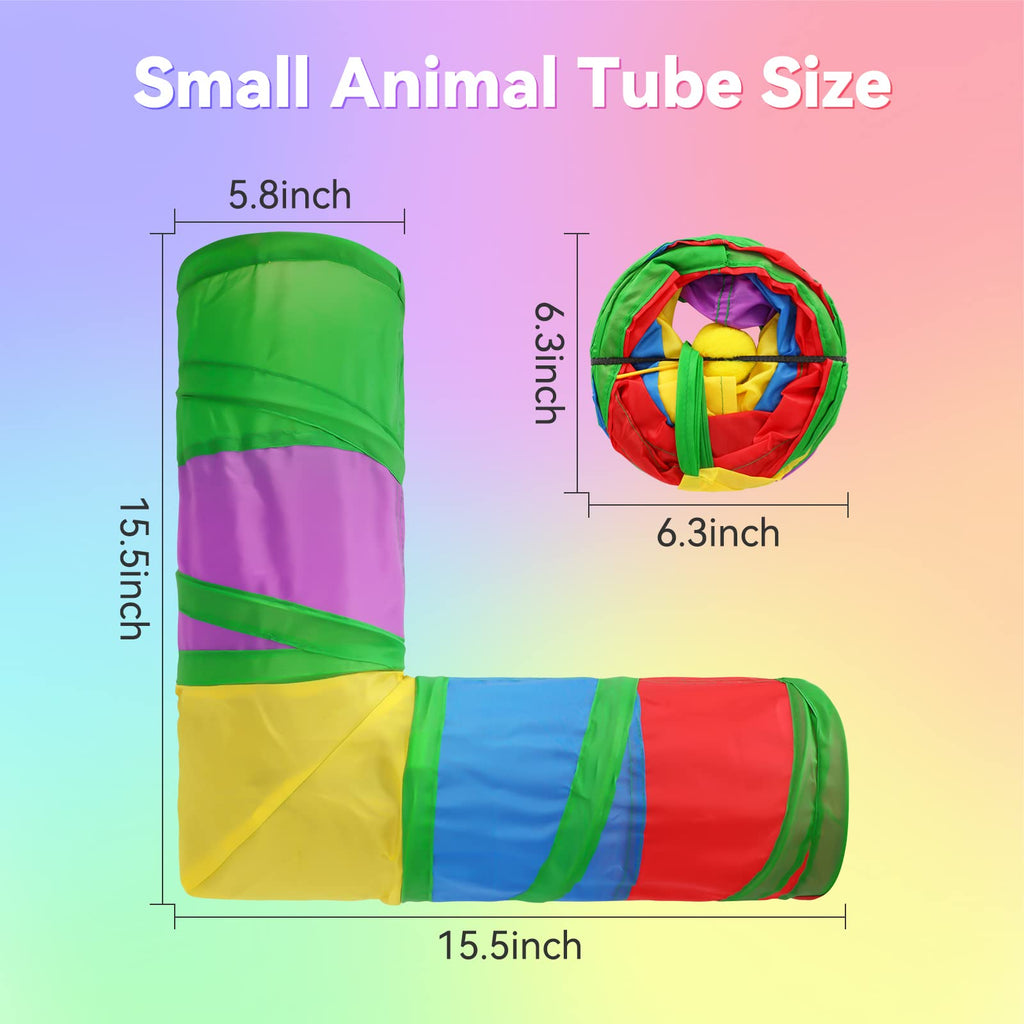 Guinea Pig Tunnels & Tubes Collapsible Small Animal Hideout G616284