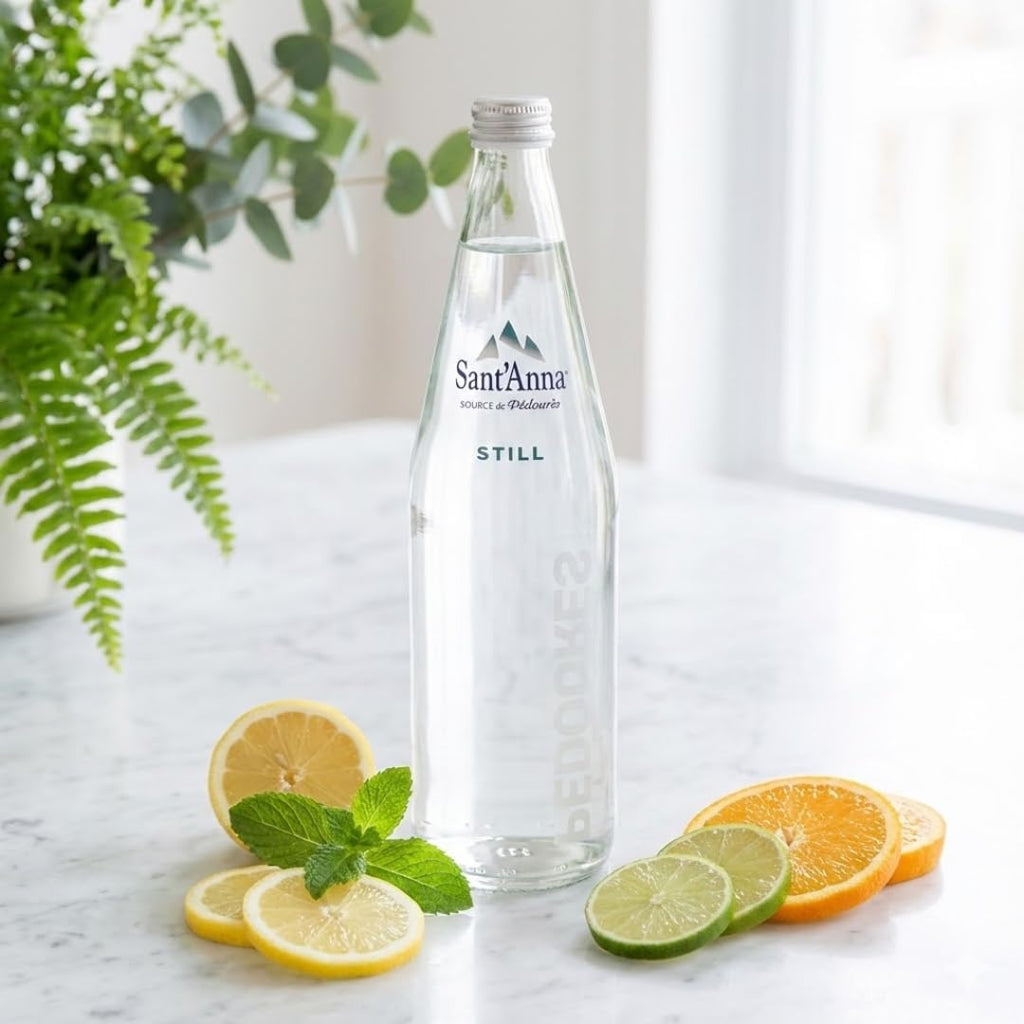 Natural Mineral Water Still Glass Bottles 12 Pack B339387