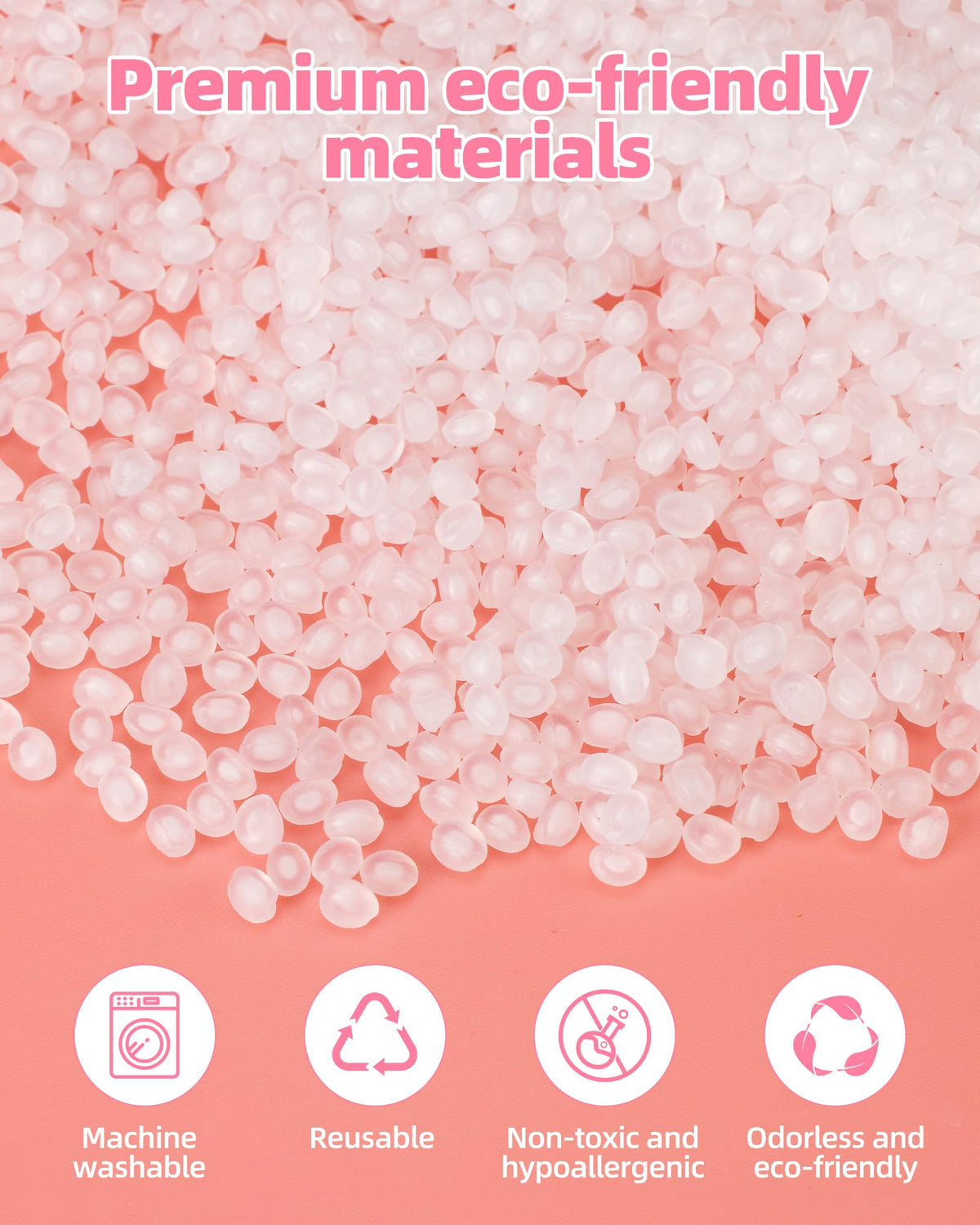 2 lb Poly Pellets Weighted Stuffing Beads R5635