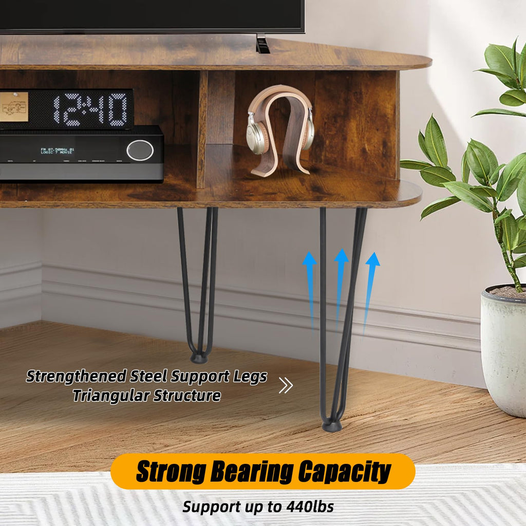 Corner TV Stand with Storage Q17258