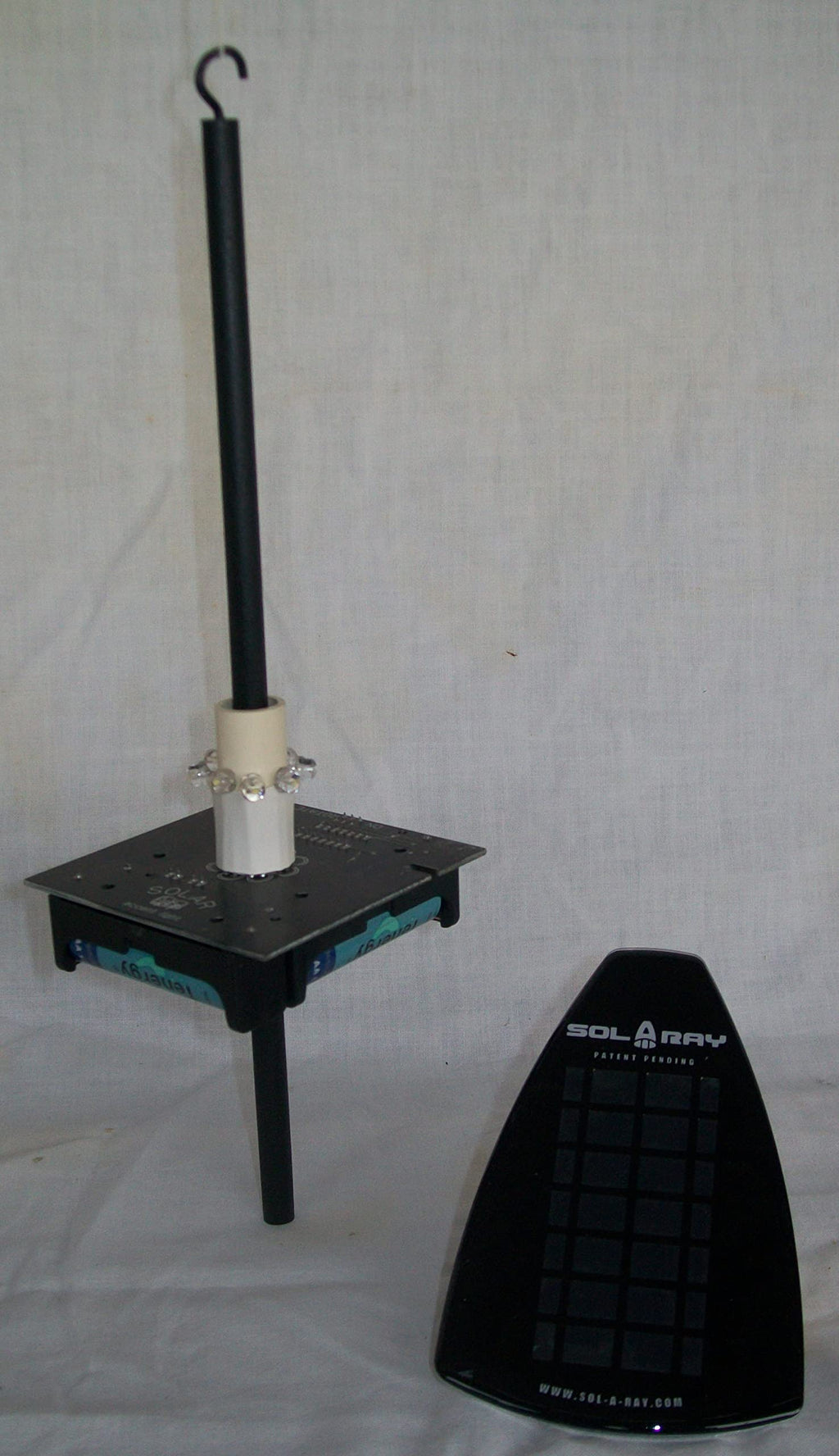 Amish-Made 48" Tall Outdoor Lighthouse with Solar LED Light T564098