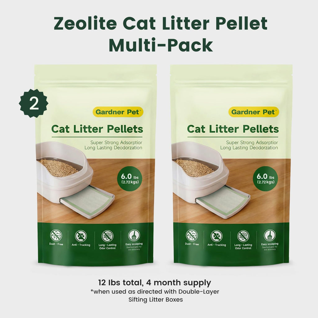 Zeolite Cat Litter Pellets 12 Lbs M593441