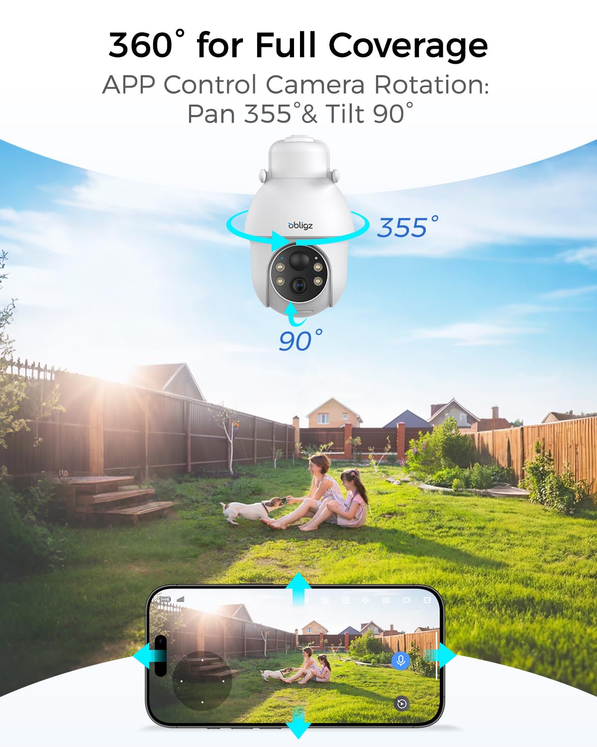 4MP Solar Camera Outdoor Wireless T33630