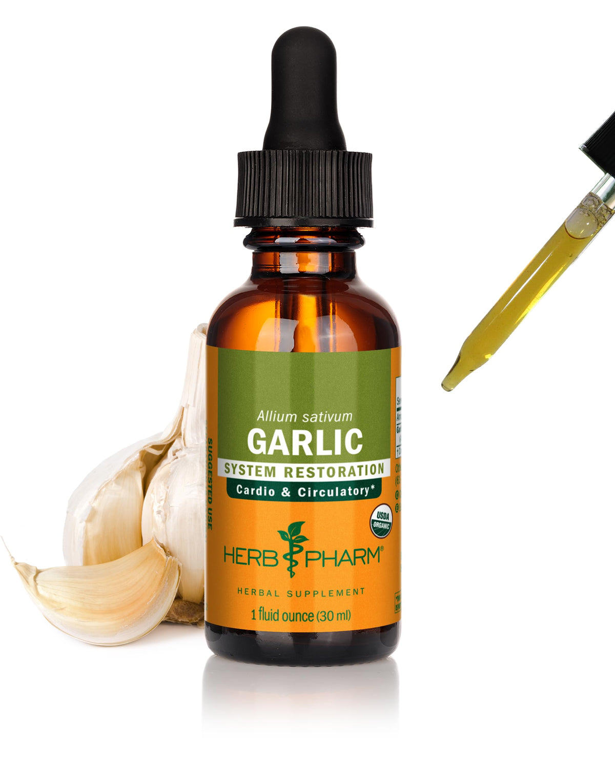 Organic Garlic Liquid Extract 1 Ounce N164221