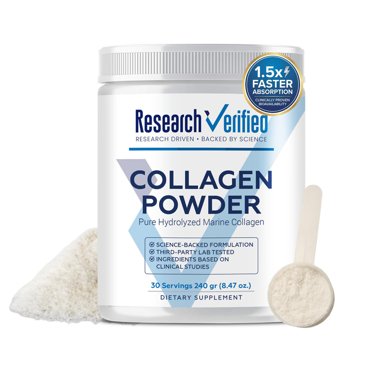 Hydrolyzed Marine Collagen Powder Unflavored J24270