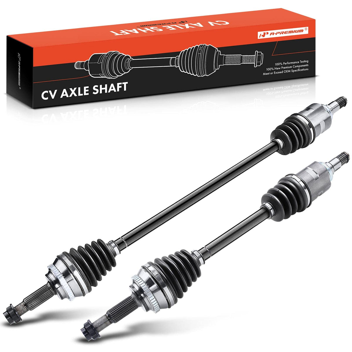 Set of 2 Front CV Axle Shaft Assembly N60876