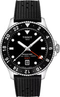 Black Dial 40mm Swiss Quartz GMT Men's Watch D79328