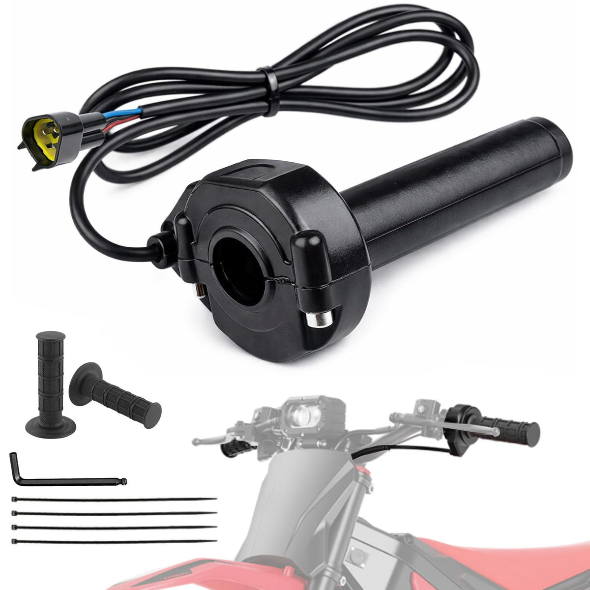 Electric Dirt Bike Twist Throttle W753