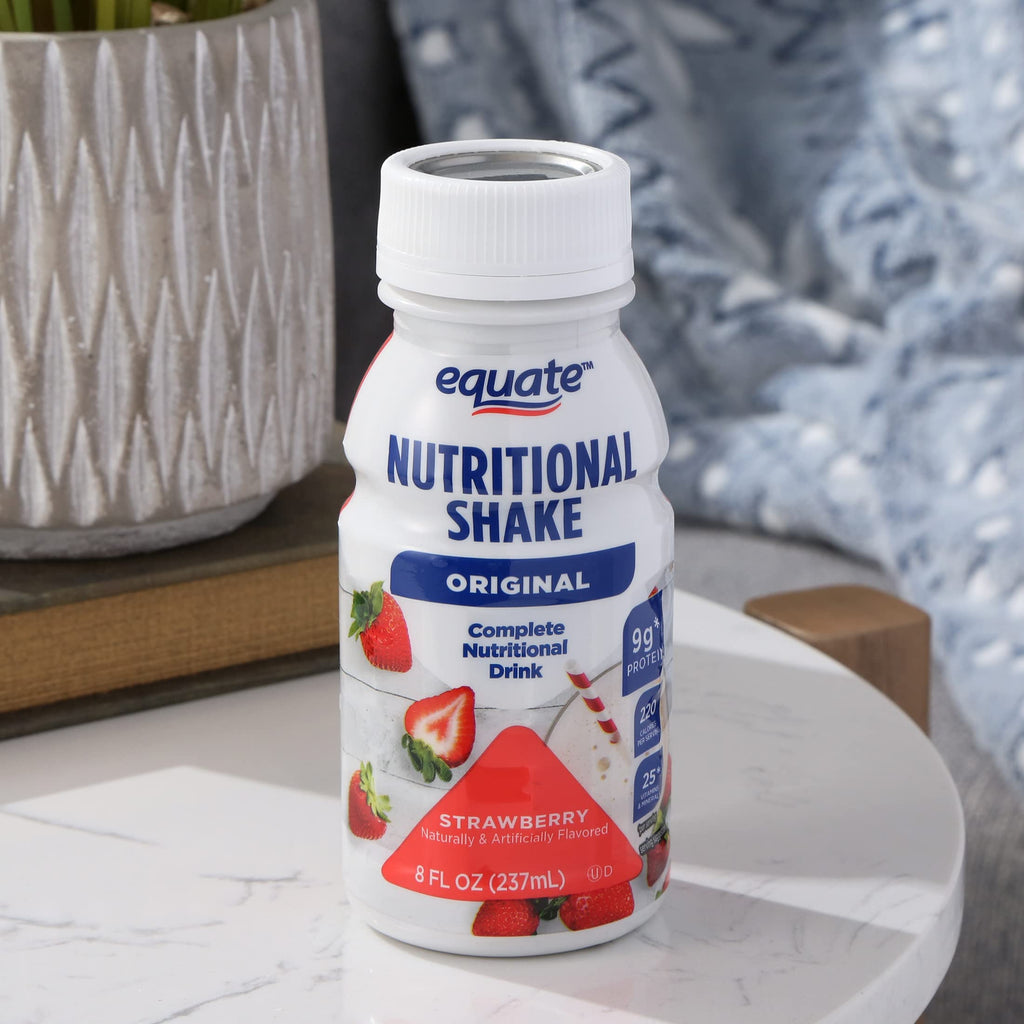 Strawberry Nutritional Shake 8 fl oz 24 Count I45287