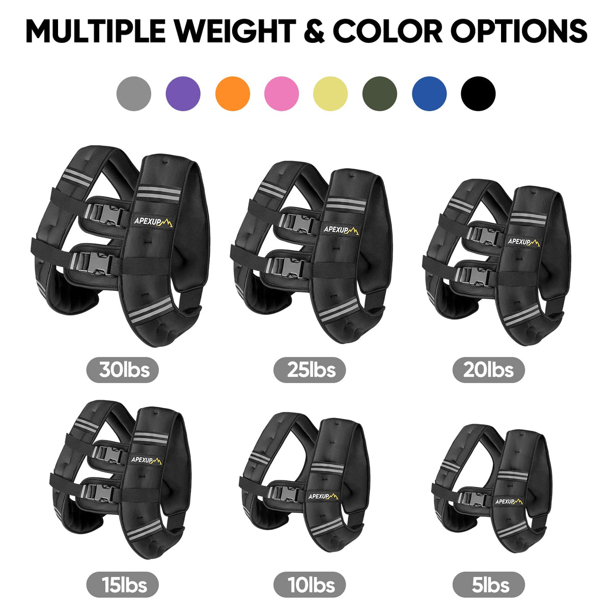 Adjustable Ankle Weights + Weighted Vest T534320