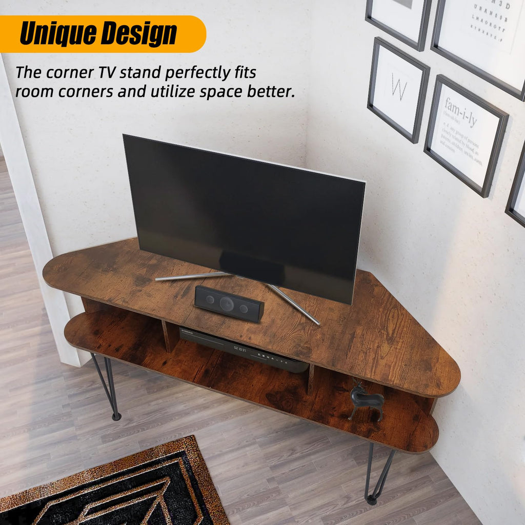 Corner TV Stand with Storage Q17258