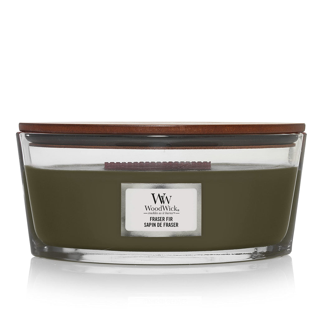 Scented Candle, 16oz Soy Blend Wax Wood Wick H456