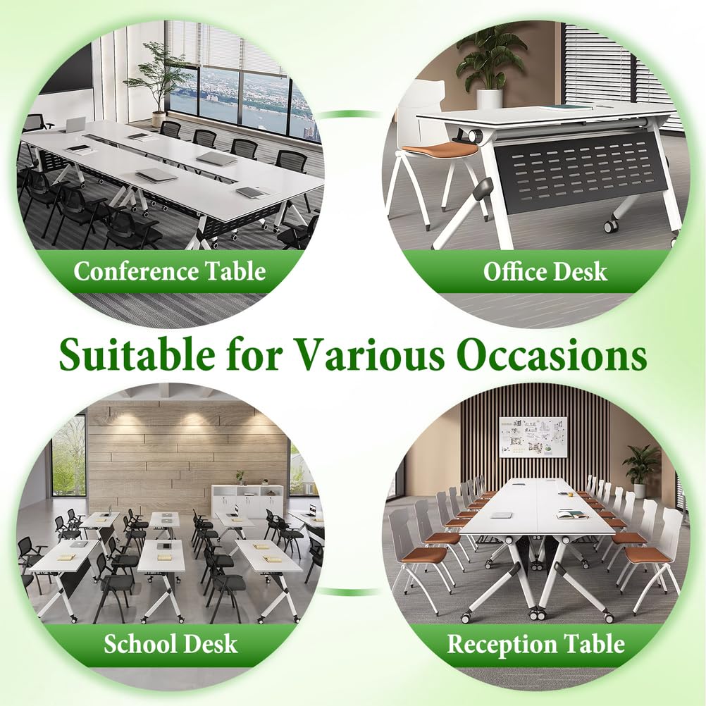 Portable Resin Flip Training Table 55x24x30 Inch Q5714