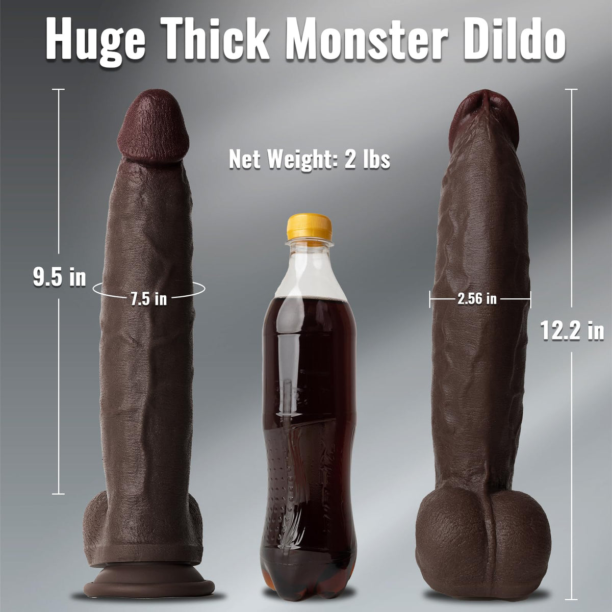12" Thick Dildo & 8" Dildo F3703