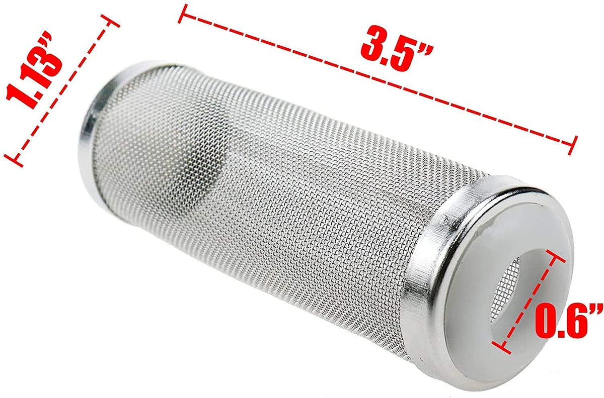 16mm Stainless Aquarium Filter Intake Cover U59129