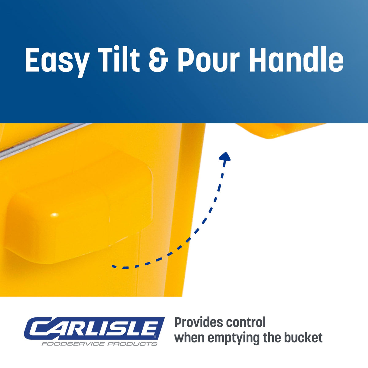 26 Qt Mop Bucket with Side Wringer T244