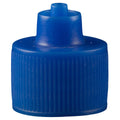 Blue Luer Lock Bottle Cap 20-410 Bag of 100 Y9155